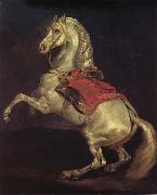 Theodore   Gericault Napoleon mold Tamerlan Spain oil painting artist